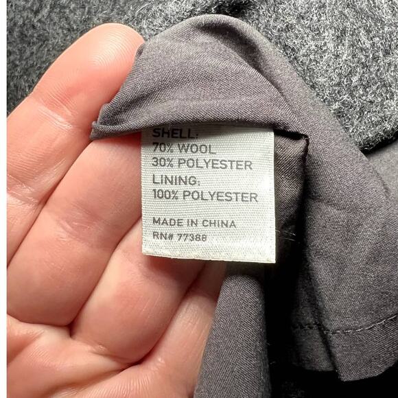 Broadway and broome wool pocket shift dress womens medium contemporary neutral - Picture 6 of 10